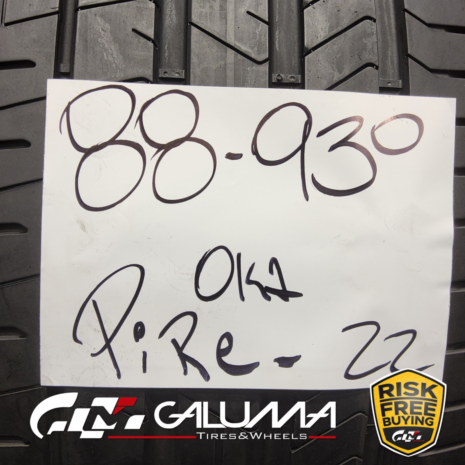 1 (One) Tire LikeNEW Pirelli P Zero PZ4 315/30R22 315/30/22 3153022 XL #88930