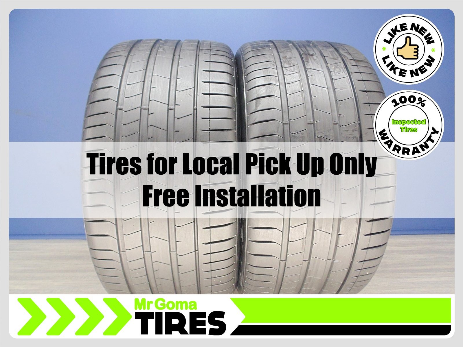 2 PIRELLI P ZERO PZ4 RSC RFT XL 315/35R21 USED TIRES 8/23 TREAD PZERO 3153521
