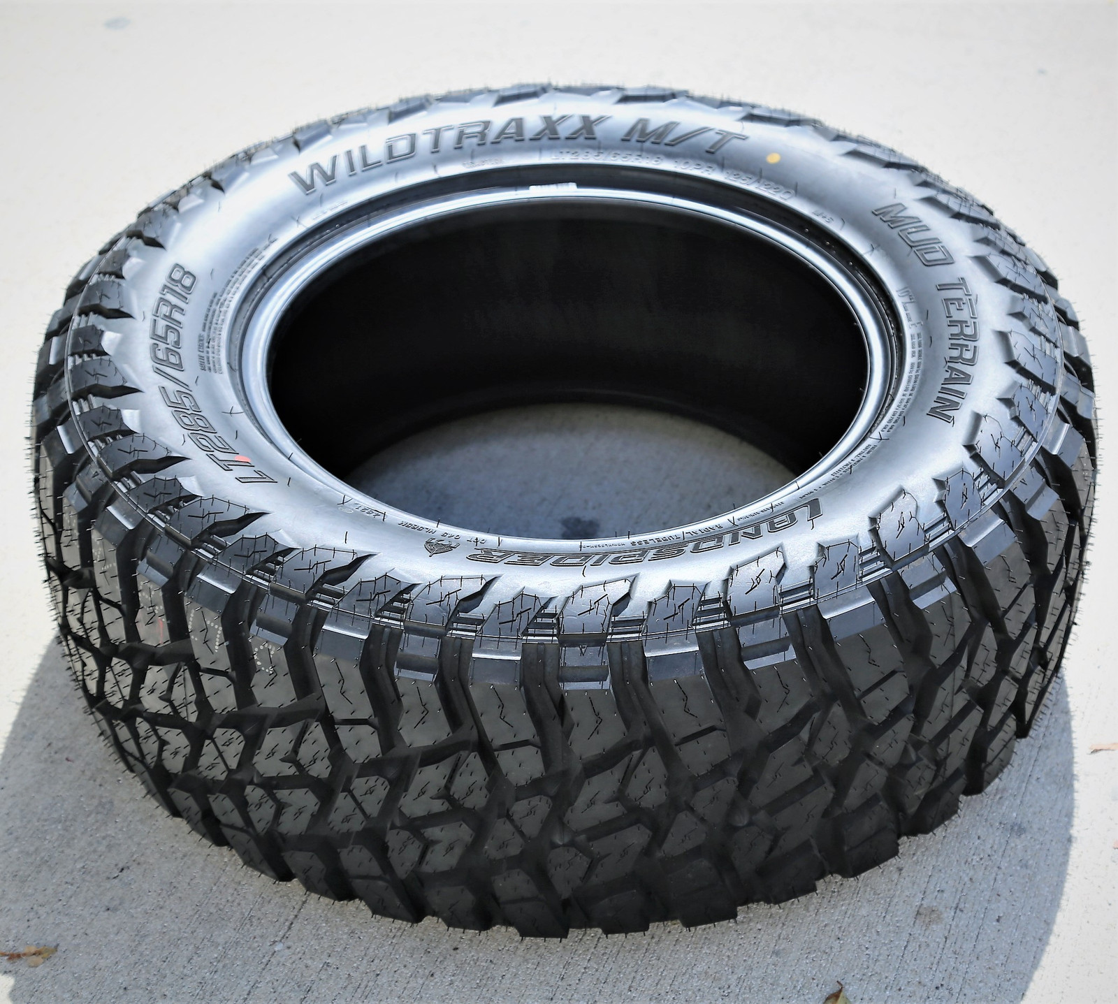 4 Tires LT 285/65R18 Landspider Wildtraxx M/T MT Mud Load E 10 Ply