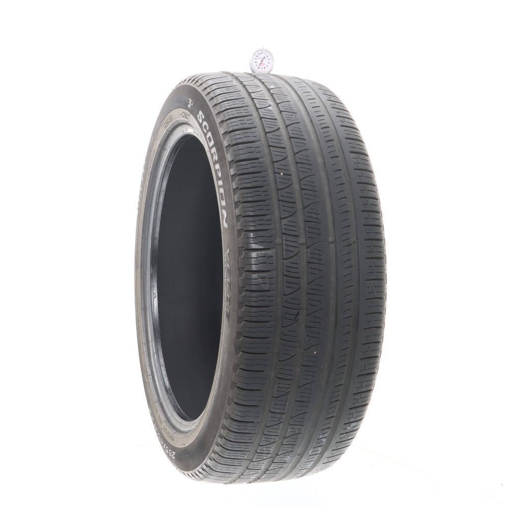 Set of (4) Used 285/45R22 Pirelli Scorpion Verde 114H – 7-8/32