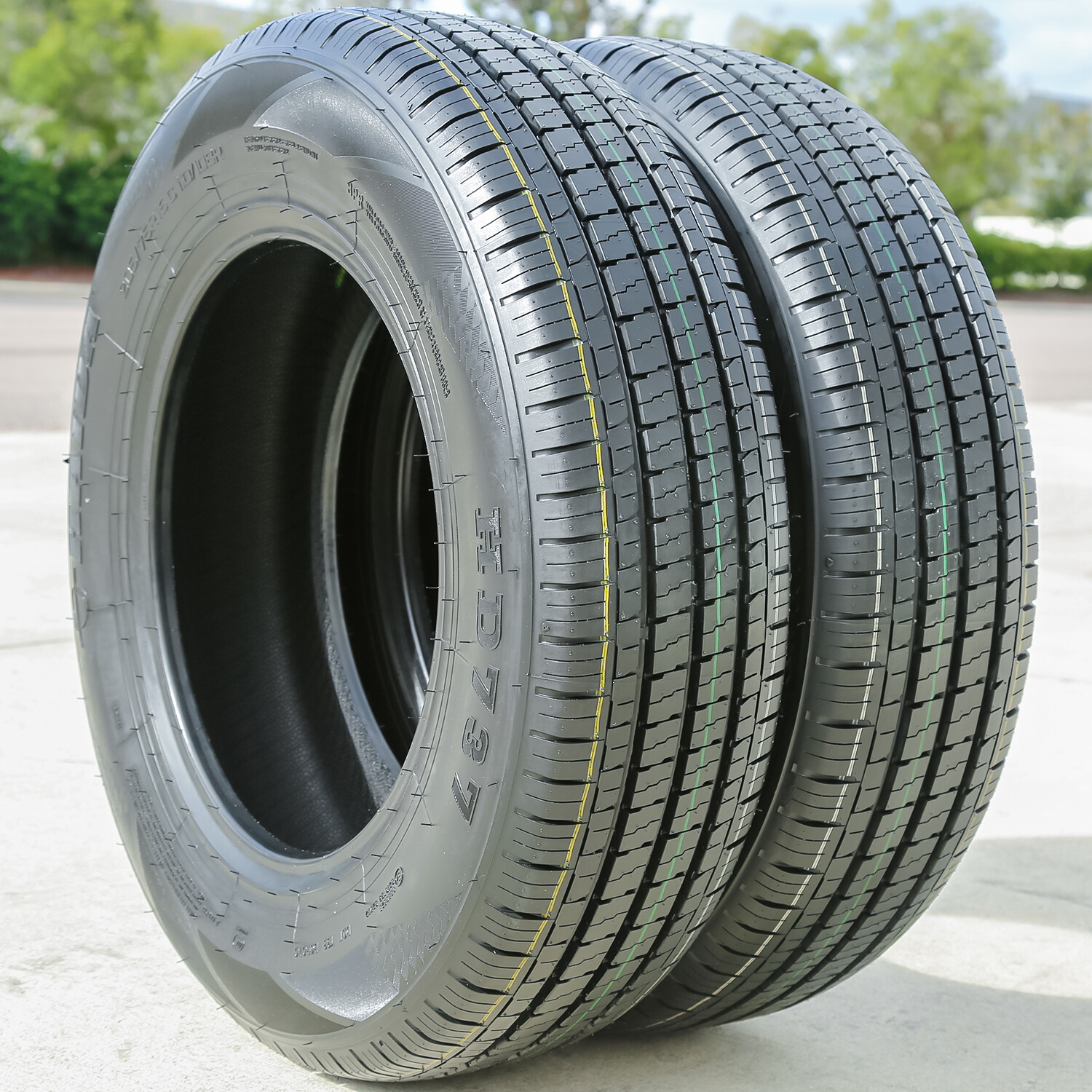 2 Tires Haida HD737 205/75R16 Load D 8 Ply Van Commercial