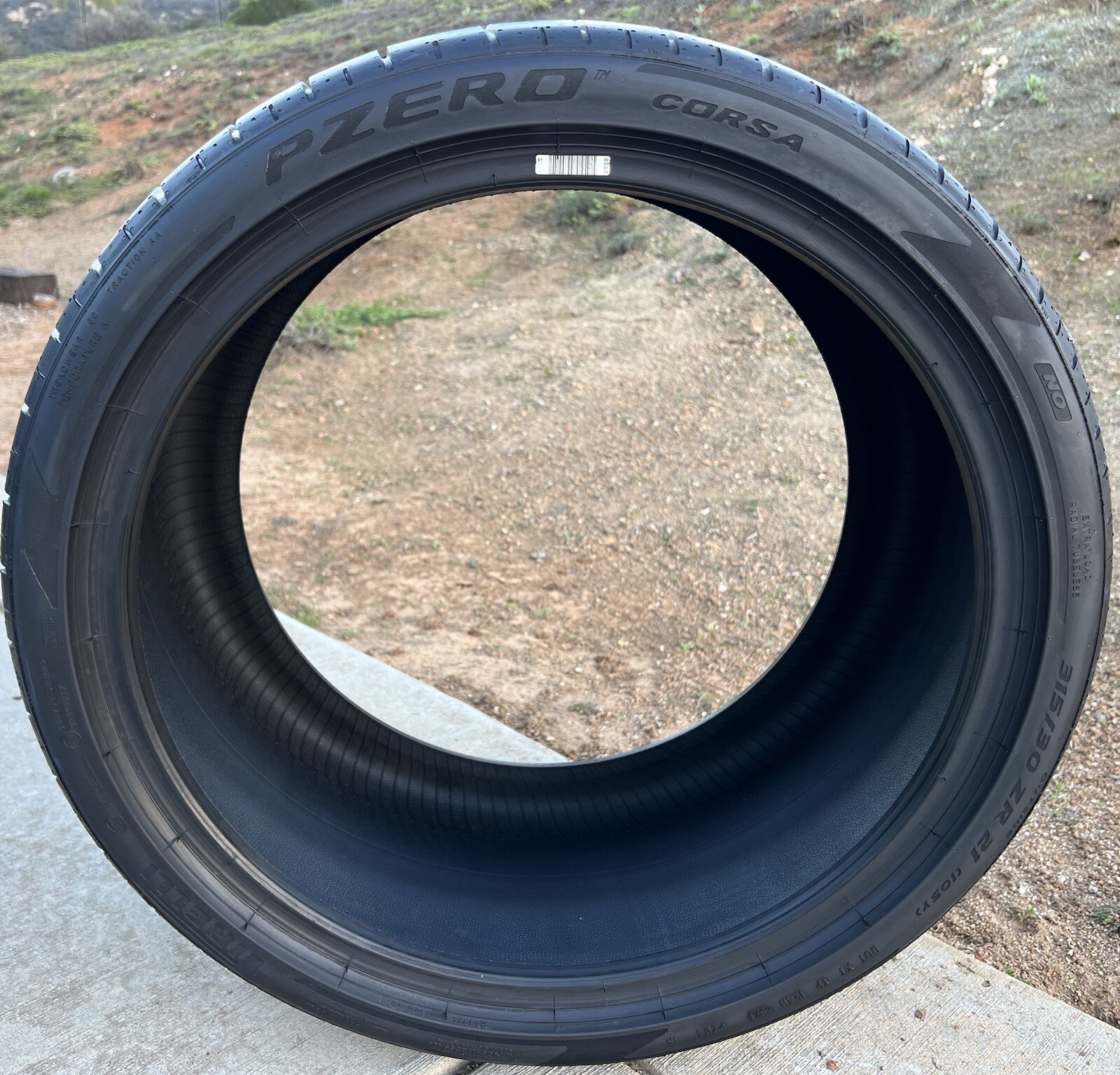 4X NEW Porsche 911 Tires Pirelli P Zero Corsa PZC4 2X 255/35ZR20 & 2X 315/30ZR21