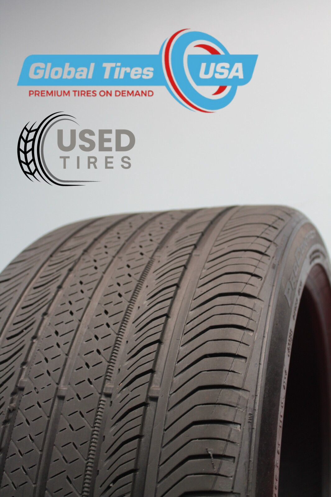1 Used Continental ProContact TX NO 315/35R21 315/35/21 3153521 111V