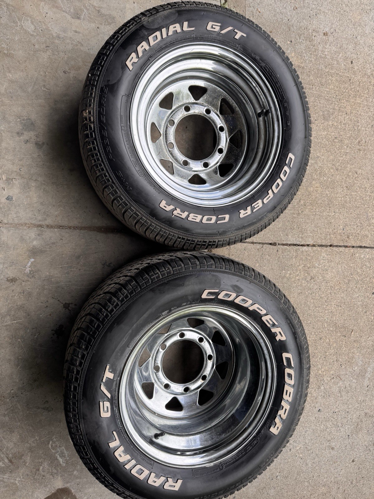 1983 Chevy C20 Rims And Tires (8 X 6.5 Lug)