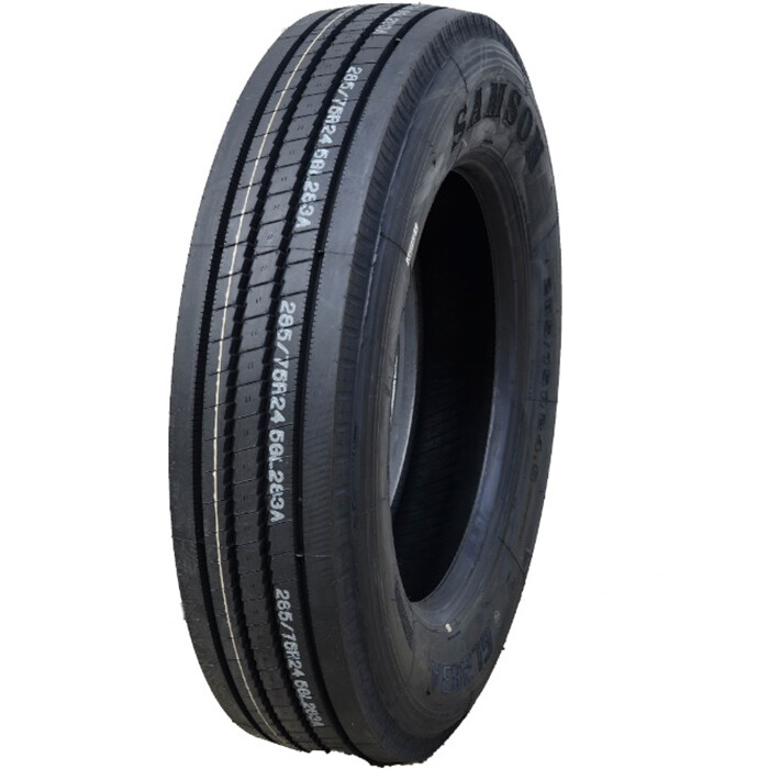 2 Tires Samson GL283A 255/70R22.5 Load H 16 Ply All Position Commercial