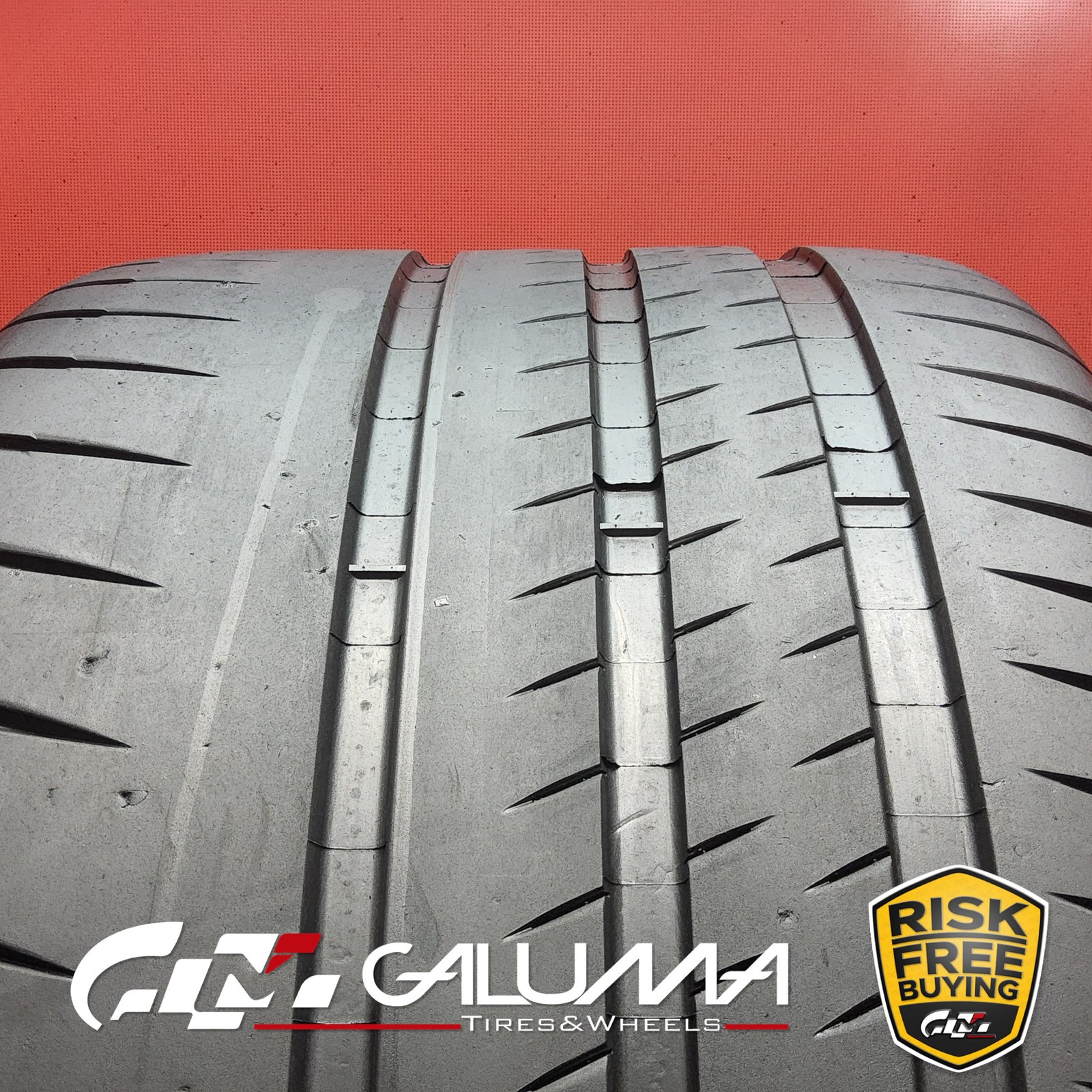 1 (One) Tire LikeNEW Michelin Pilot Sport Cup 2 K1 XL 345/30ZR21 No Patch #94821