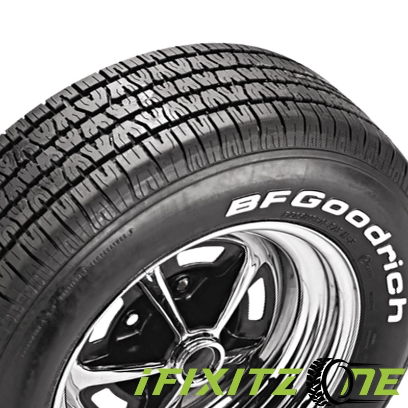 2 BFGoodrich Radial T/A 155/80R15 83S All Season Performance White Letters