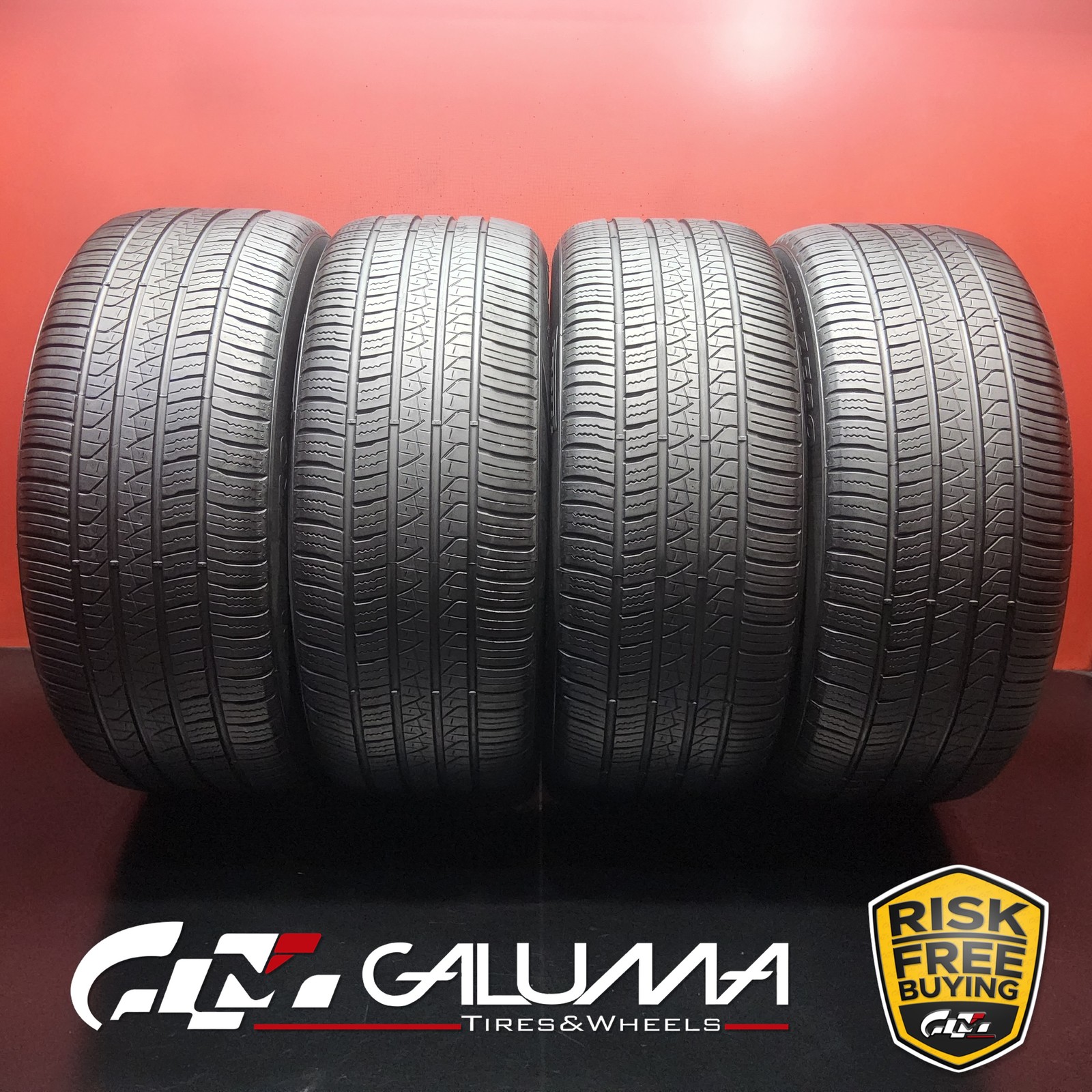 4 Tires LikeNEW Pirelli Scorpion Zero A/S RunFlat ★ 275/45R20 No Repairs #96165