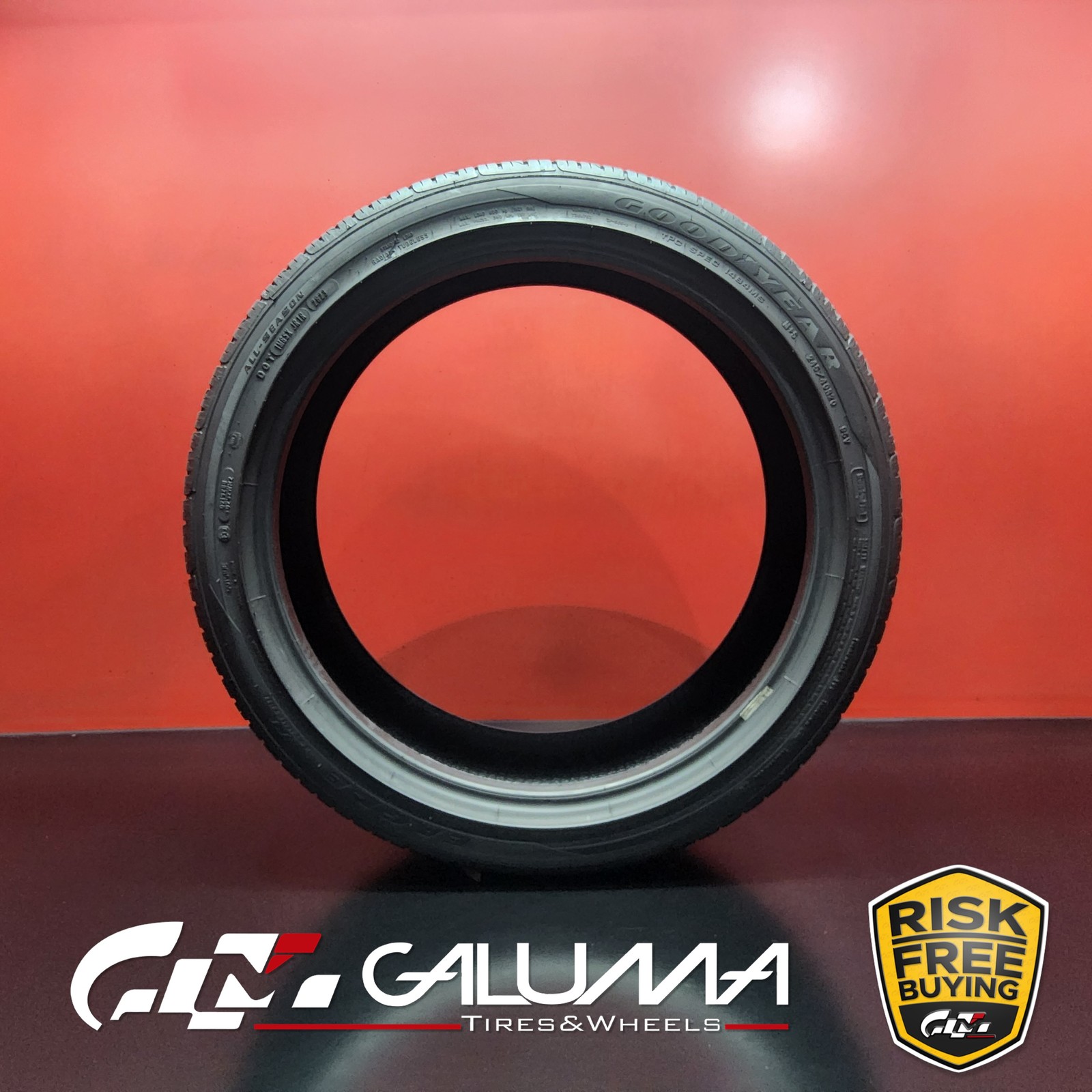 1 Tire LikeNEW Goodyear Eagle F1 Asymmetric RunOnFlat 245/40/20 R20 95V #95260