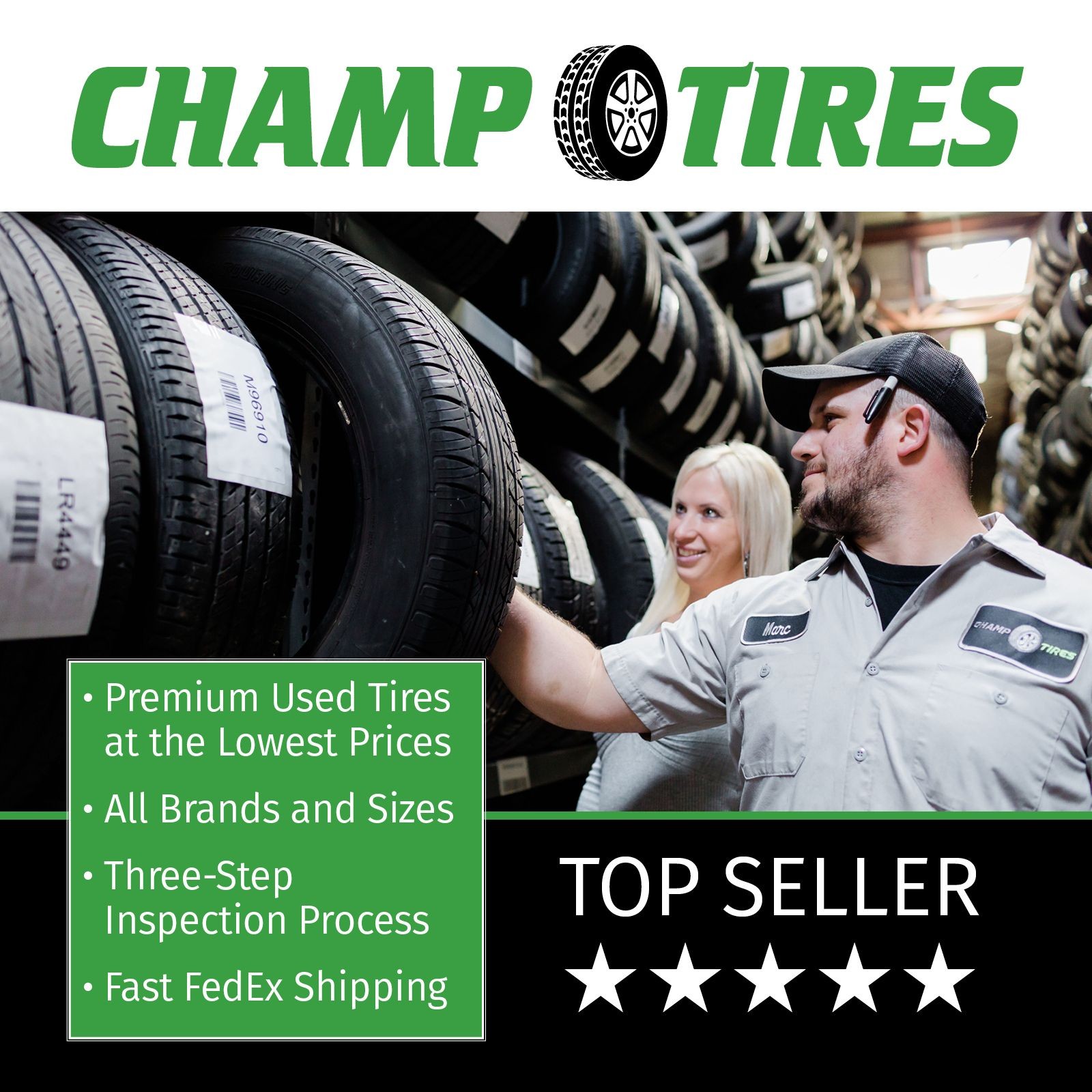 P305/55R20 AMP Terrain Attack M/T A 121 Q Used 9/32nds