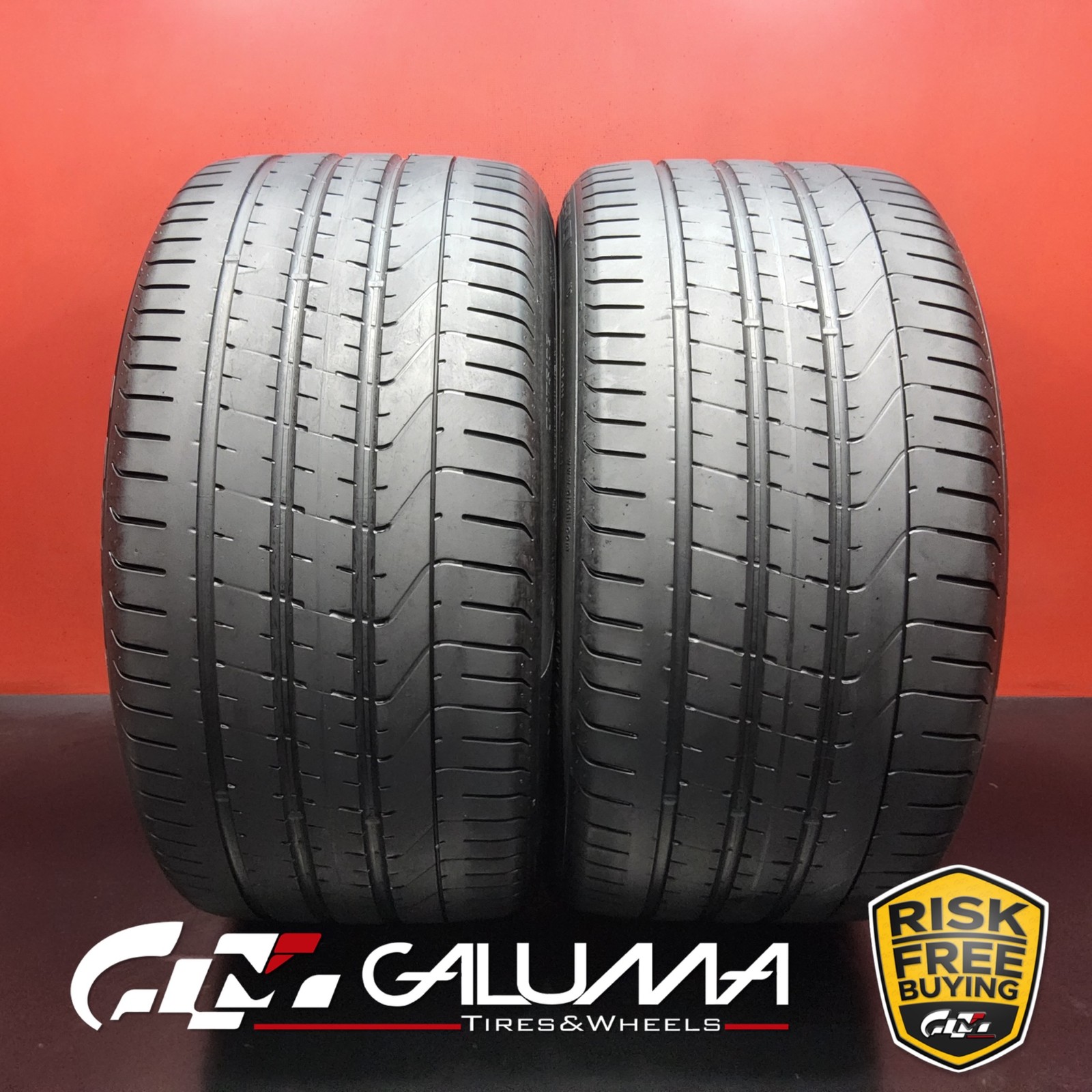 Set of 2 Tires Pirelli P Zero XL 315/30ZR22 315/30/22 3153022 No Repairs #89524