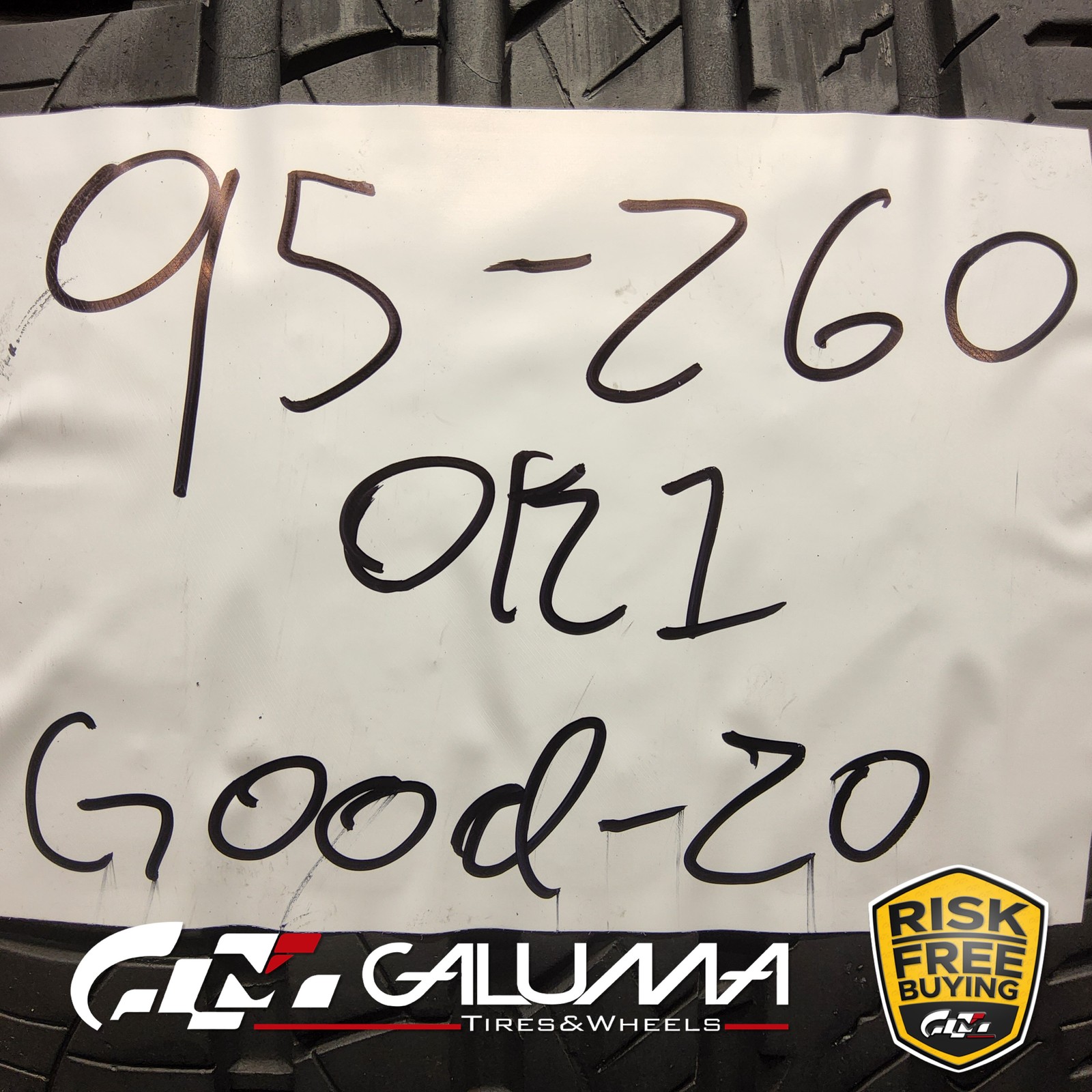 1 Tire LikeNEW Goodyear Eagle F1 Asymmetric RunOnFlat 245/40/20 R20 95V #95260