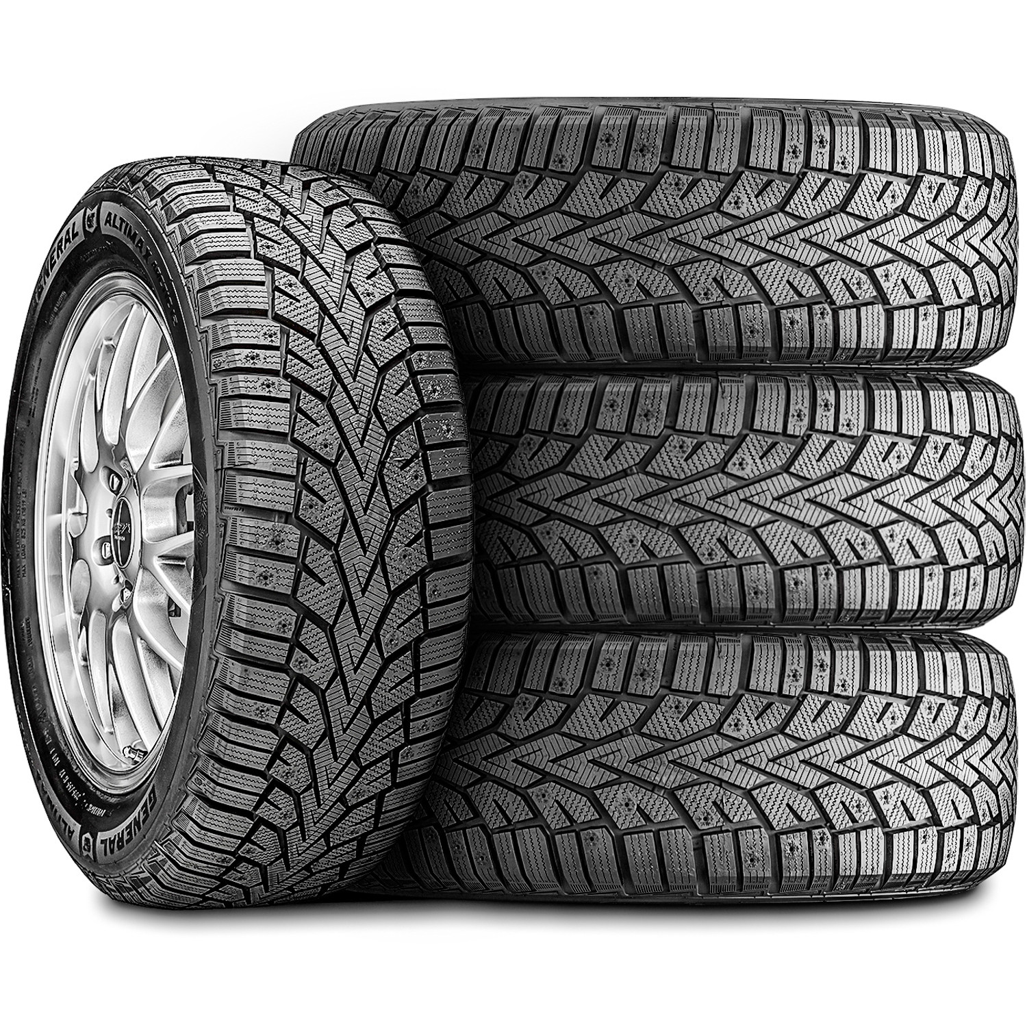 4 Tires General Altimax Arctic 12 235/60R18 107T XL Winter Snow