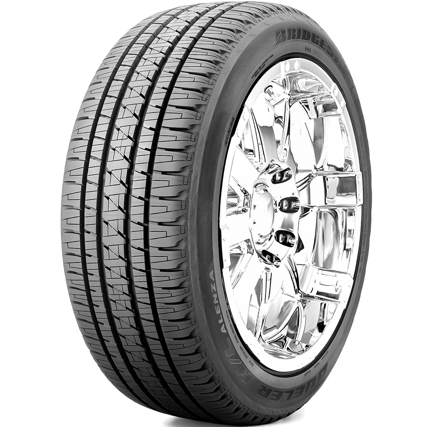 2 Tires Bridgestone Dueler H/L Alenza 285/45R22 110H A/S All Season