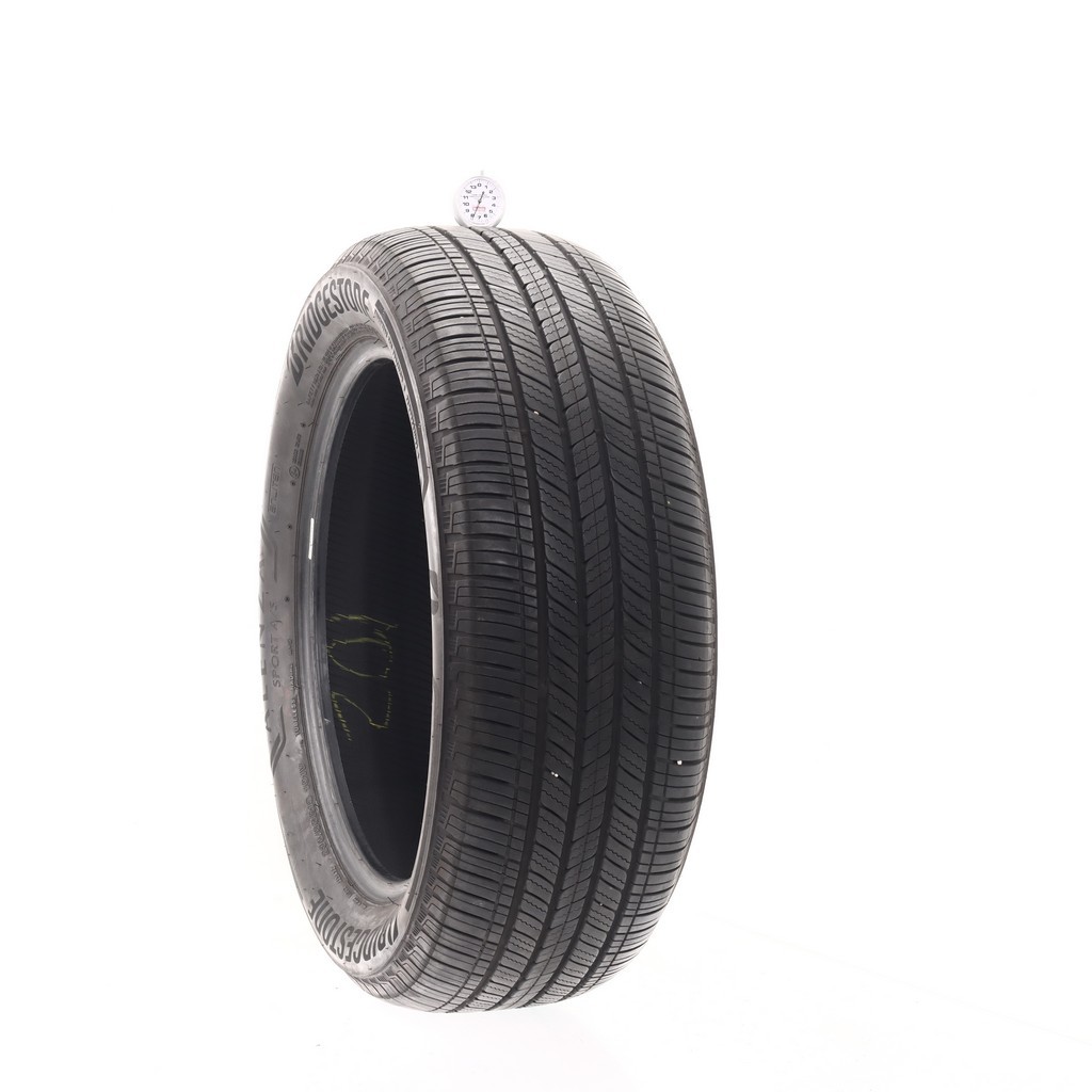 Set of (4) Used 235/55R19 Bridgestone Alenza Sport A/S ENLITEN 101V – 6-7.5/32