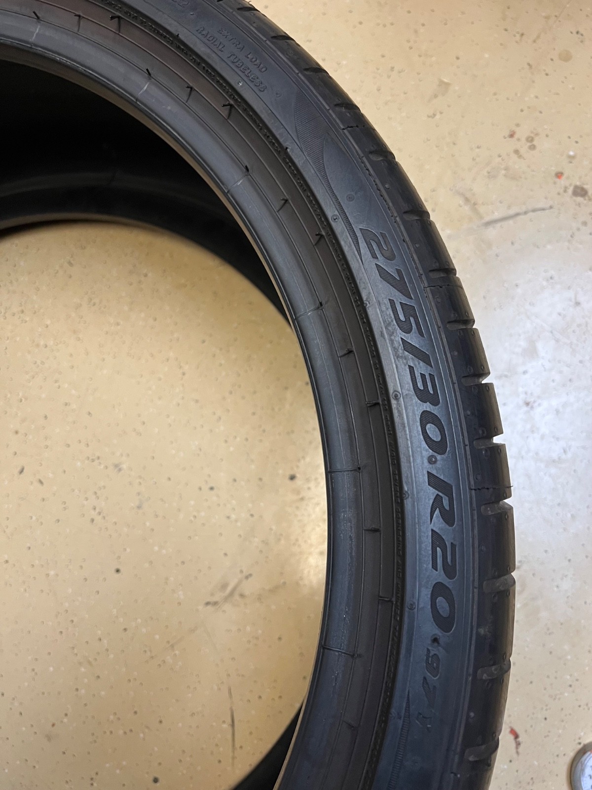2 – NO REPAIRS 275/30R20 XL (97Y) Pirelli P Zero PZ4 Run Flat (* MOE) – 2154