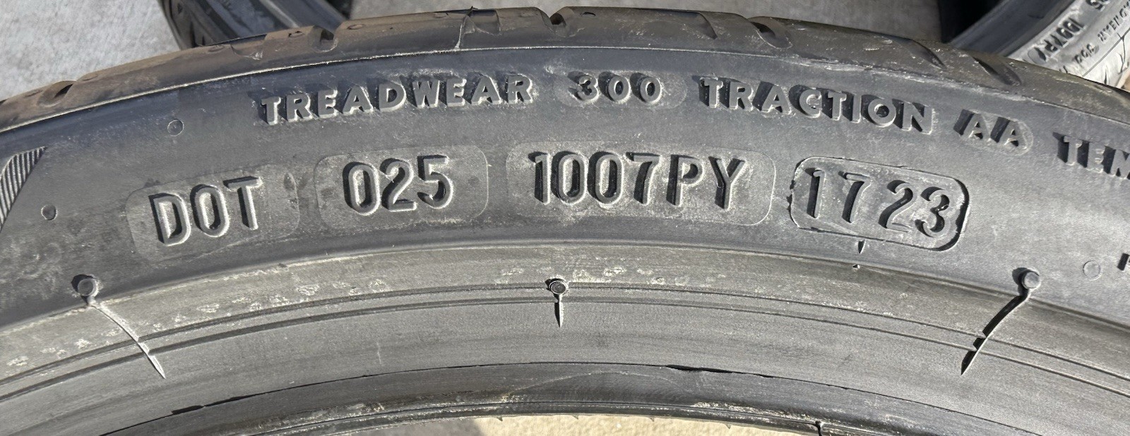 Set of TWO BRAND NEW 245/35ZR20 Bridgestone Potenza Sport Tires Like Michelin 4S