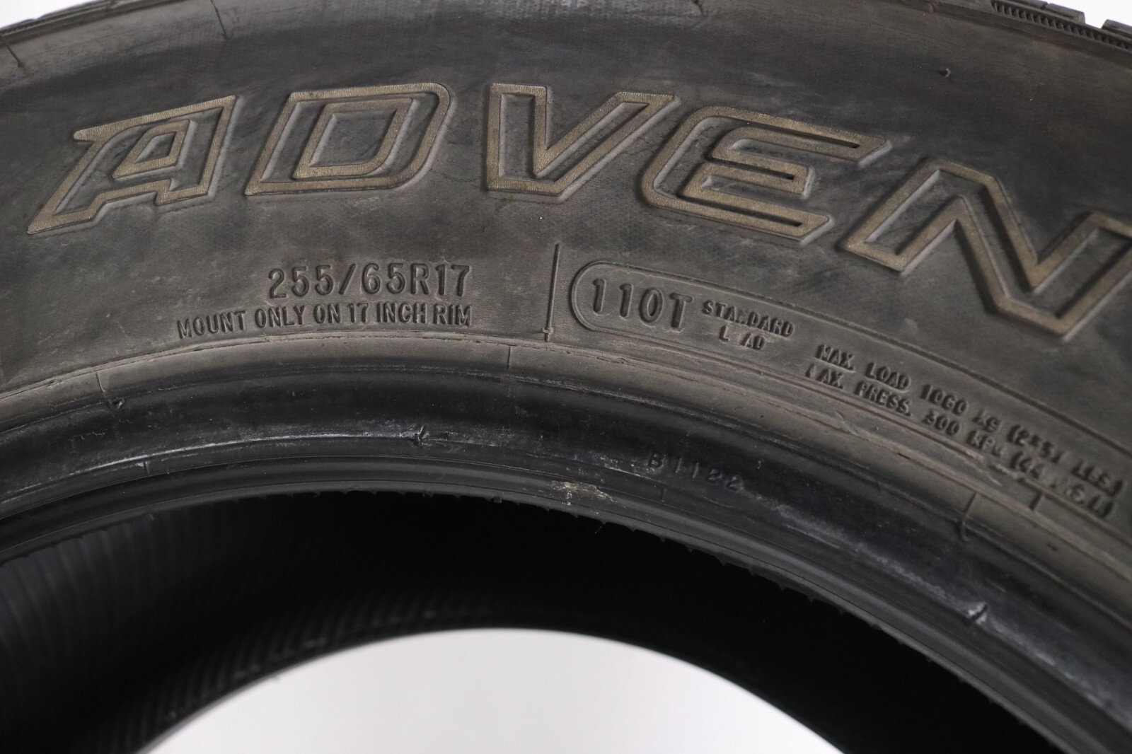 Used 255/65R17 Cooper Adventurer H/T – 110T – 8/32
