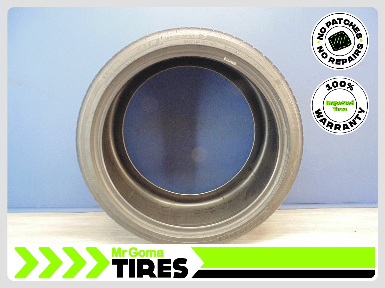 1 MICHELIN PILOT SPORT A/S 4 XL 295/30ZR20 USED TIRE 7/32 TREAD NO PATCH 2953020