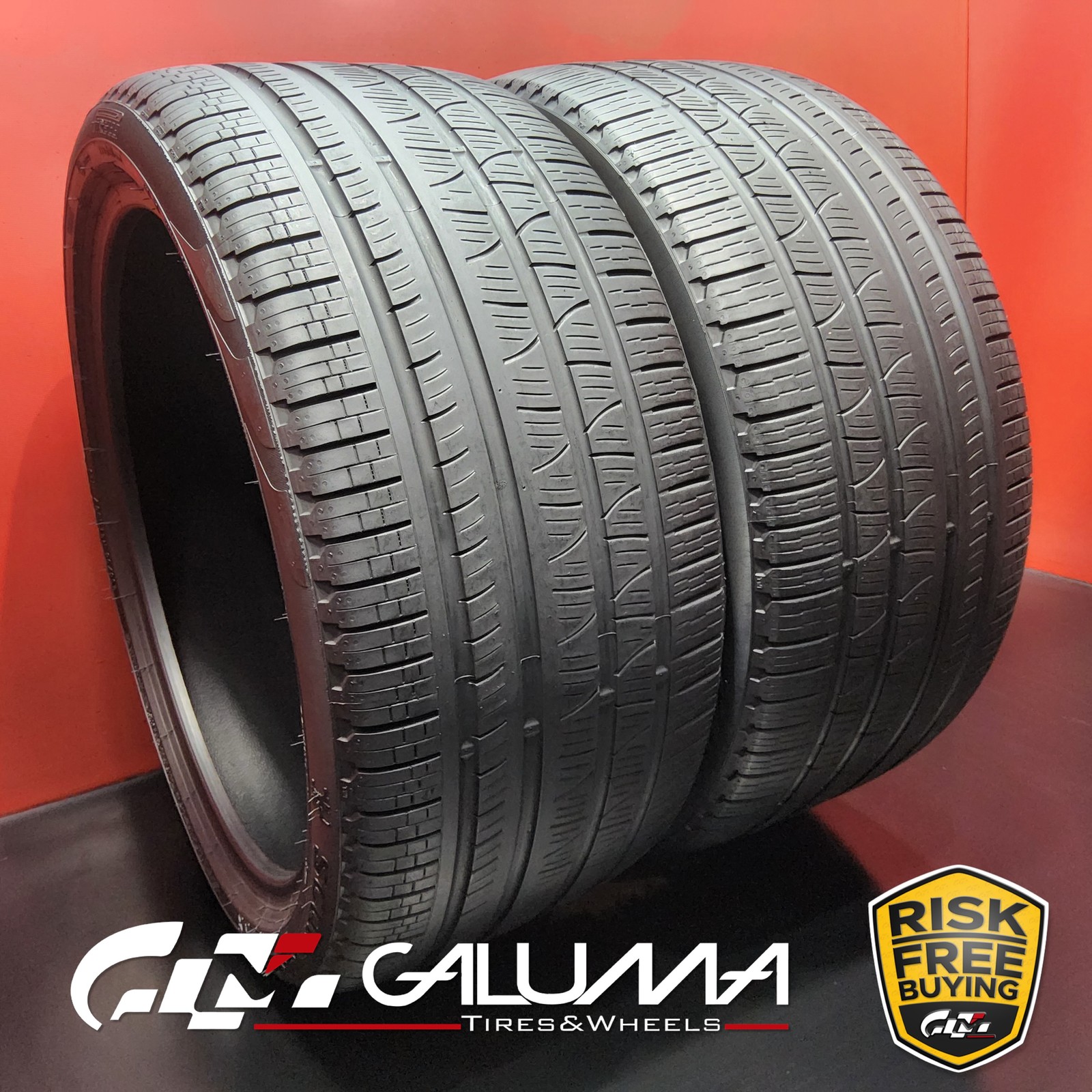 Set of 2 Tires Pirelli Scorpion Verde All season NE0 295/35R21 295/35/21 #95530