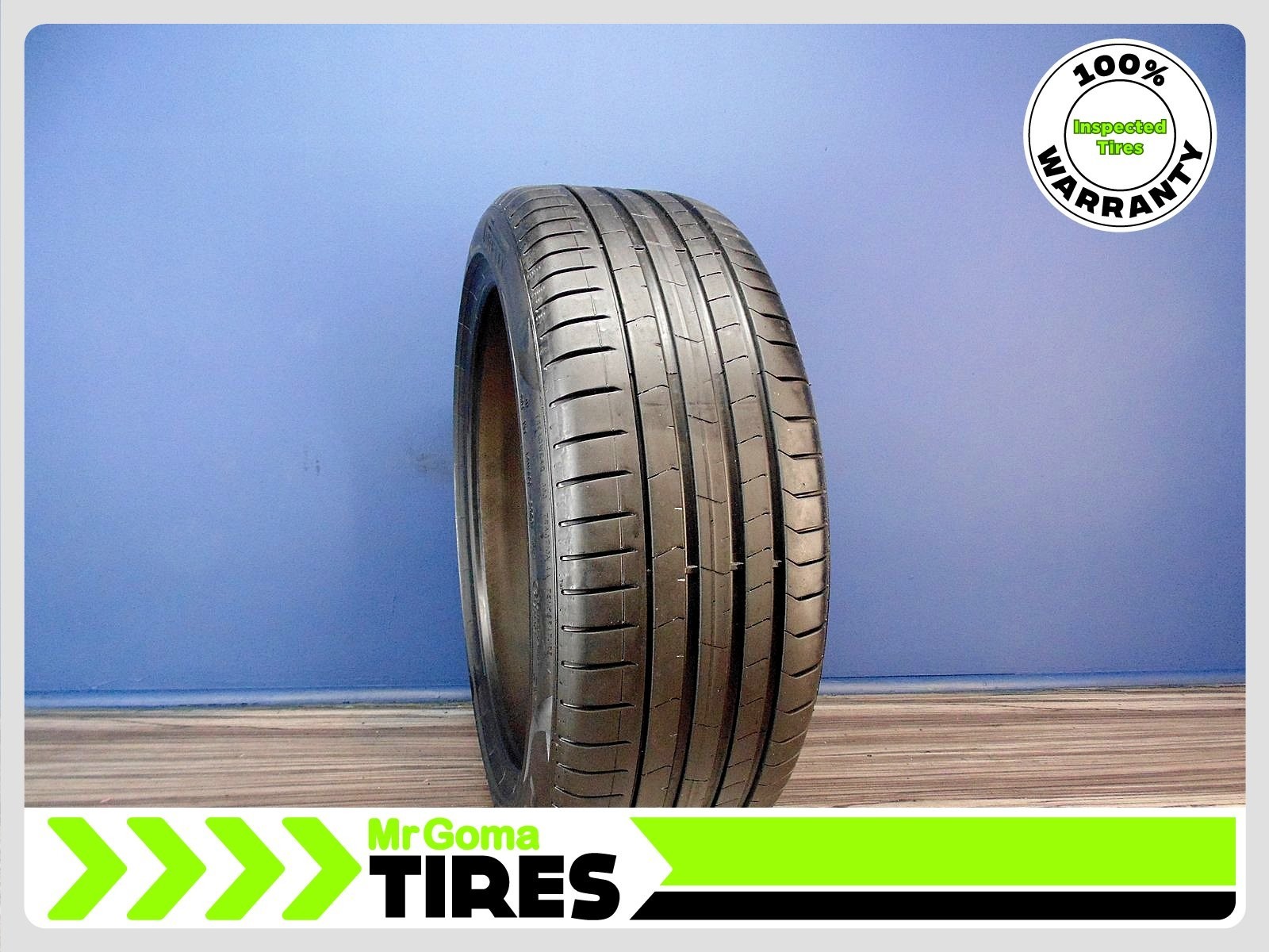 1 PIRELLI P ZERO TM PZ4 XL 225/45R19 96Y Tread 7.3/32 2254519