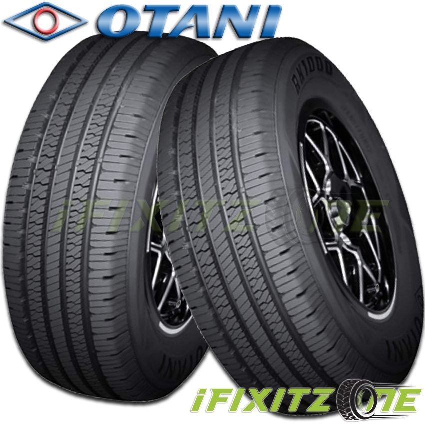 2 Otani RK1000 LT225/75R16 115/112S E/10 PLY Tires, Truck, 60,000 Mi Warranty