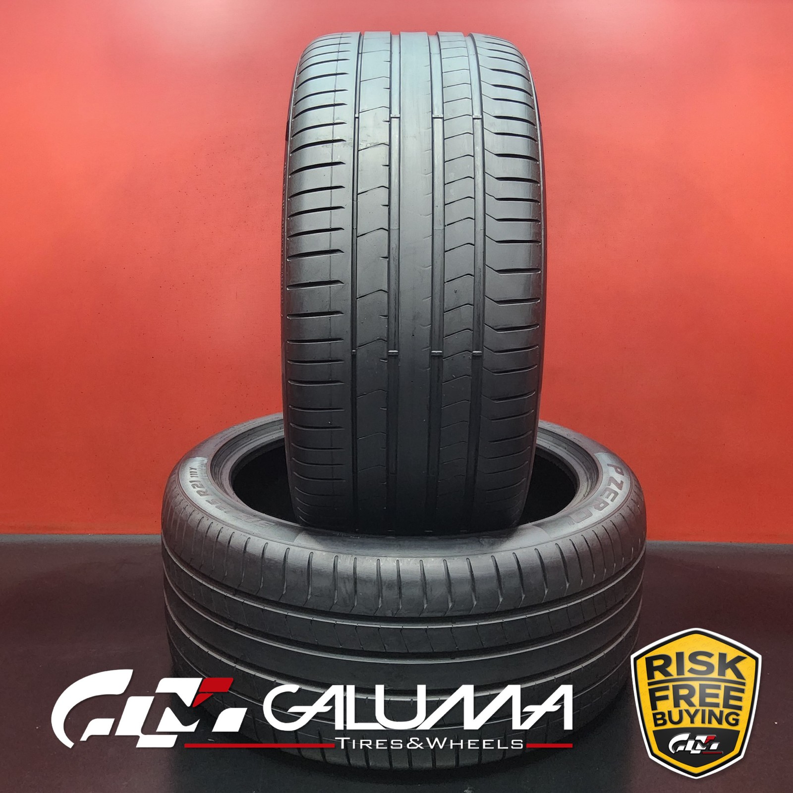 Set of 2 Tires Pirelli P Zero PZ4 Run Flat XL 315/35R21 315/35/21 3153521 #91288