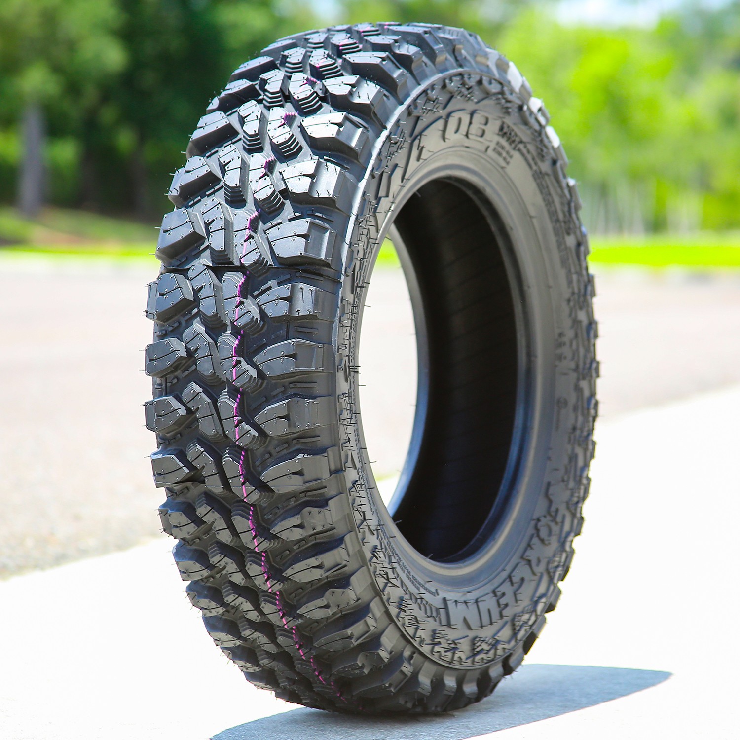 2 Tires LT 165/80R13 Forceum M/T 08 Plus MT Mud Load D 8 Ply