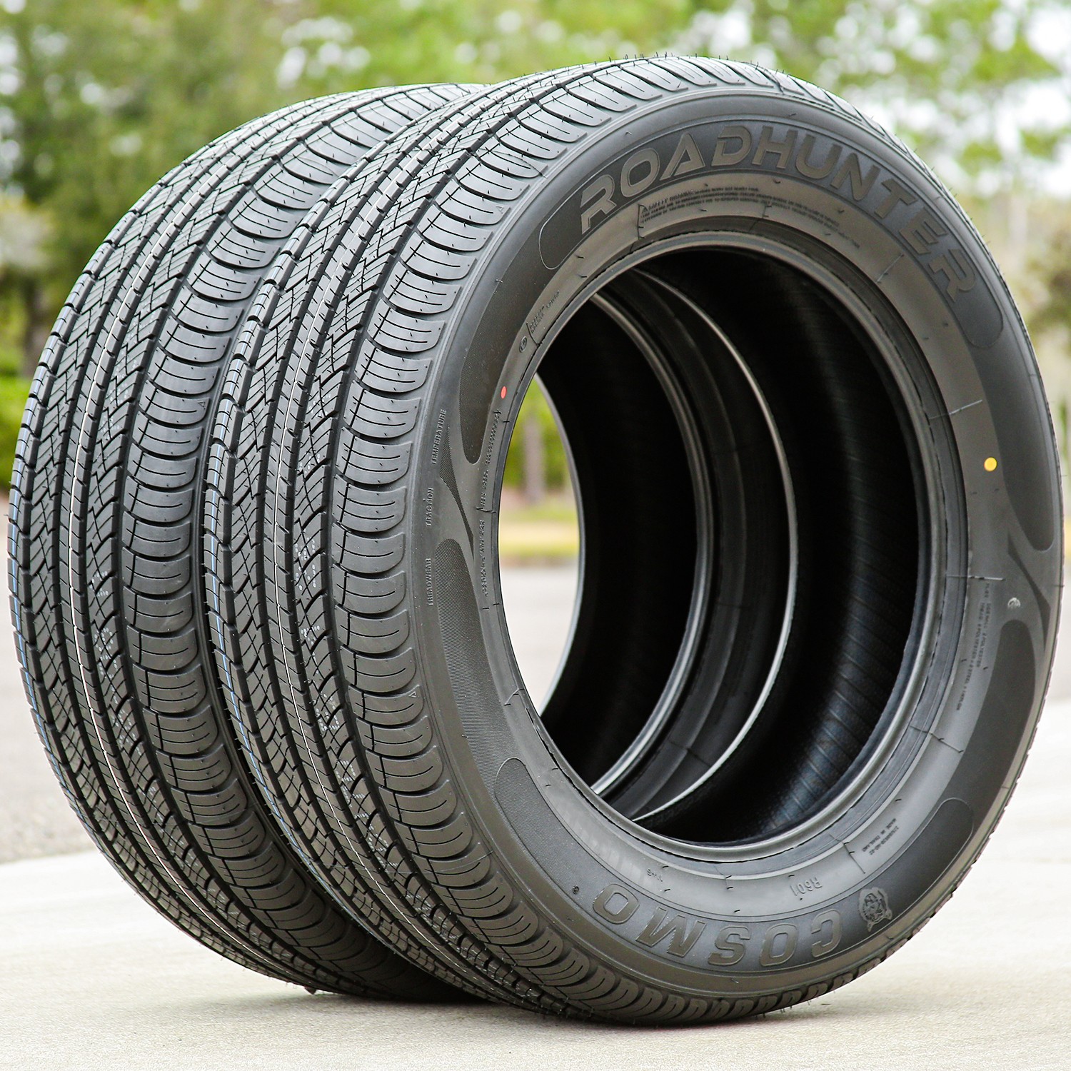 Cosmo RoadHunter 225/55R19 99V All Season Tire 60k Mi Warranty UTQG 560AA