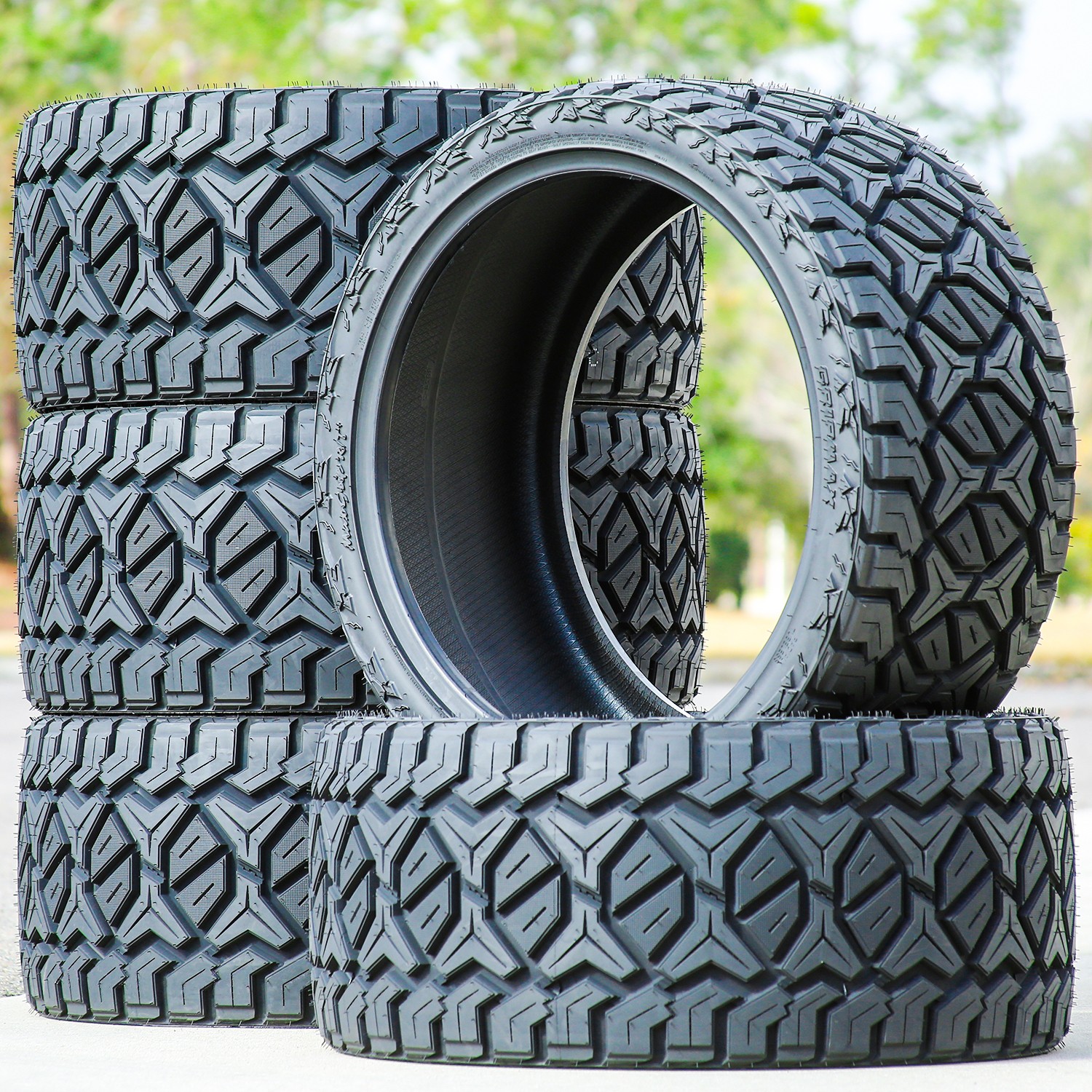 2 Tires Gripmax MaxGrip R/T+ LT 33X13.50R22 RT R/T Rugged Terrain
