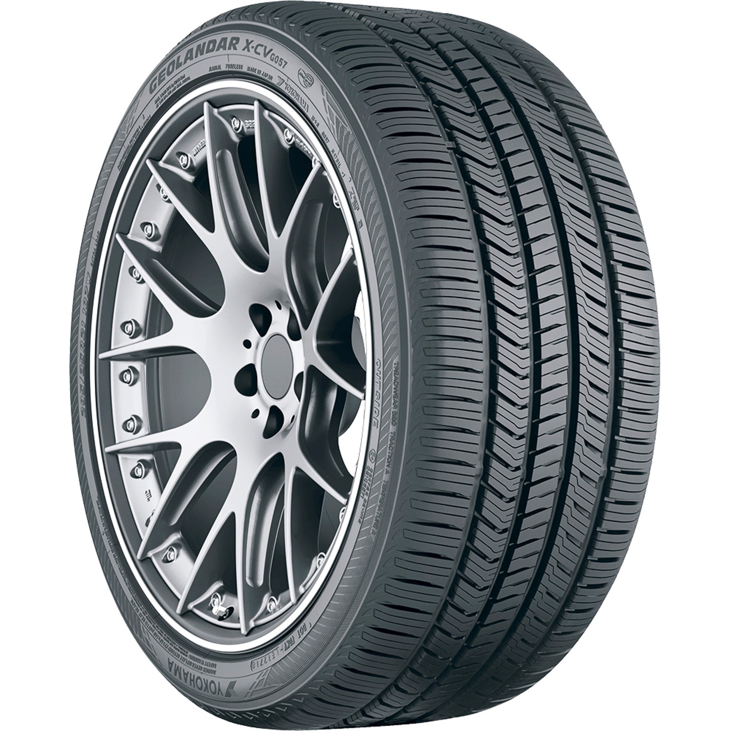 2 Tires Yokohama Geolandar X-CV G057E 265/55R20 113V XL A/S Performance TakeOff