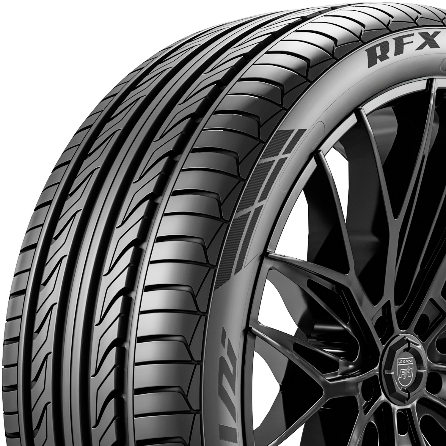 4 Tires Lexani RFX 225/50R17 94V AS A/S Performance Run Flat