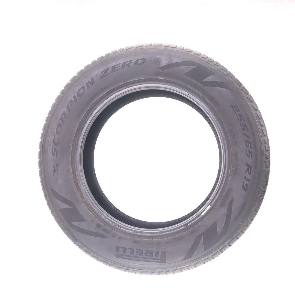Set of (4) Used 255/65R19 Pirelli Scorpion Zero LR 114V – 6.5-7/32