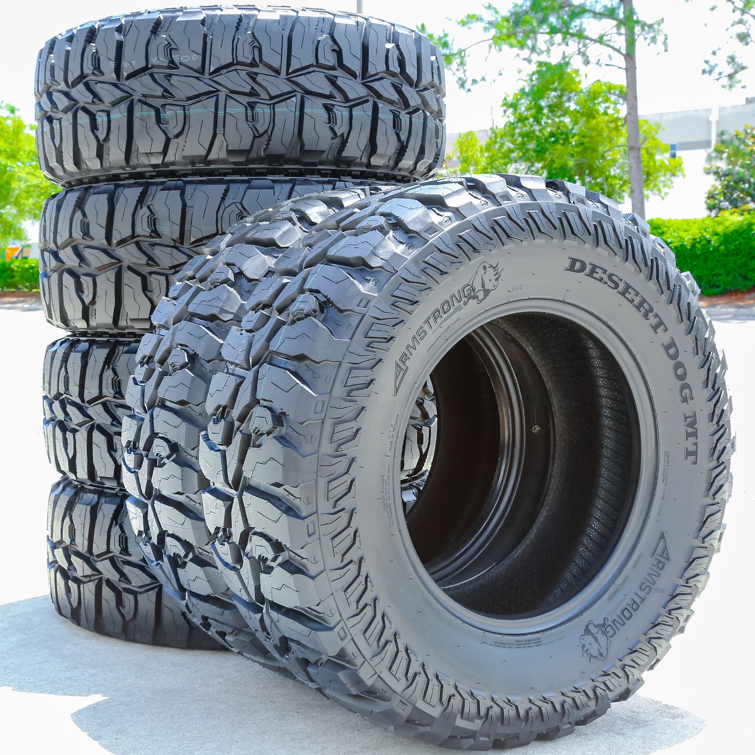 4 Tires Armstrong Desert Dog MT LT 37X13.50R20 Load E 10 Ply M/T Mud