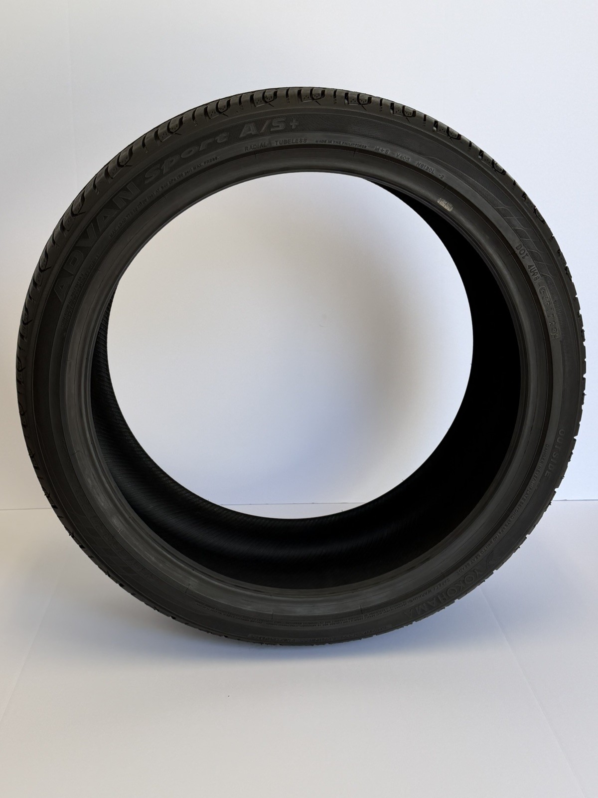 265/35R20 99Y Yokohama Advan Sport A/S+ 10.5/32 DOT 1723 2653520