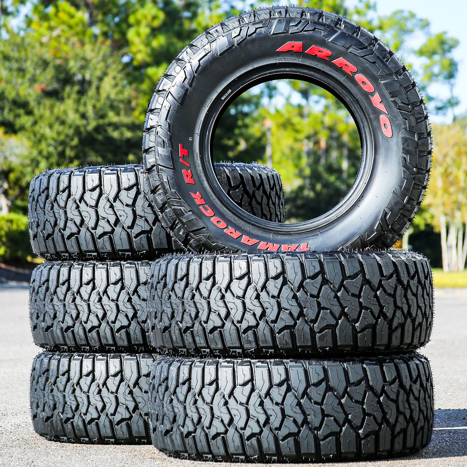 4 Tires Arroyo Tamarock R/T LT 33X12.50R18 122Q F 12 Ply RT Rugged Terrain