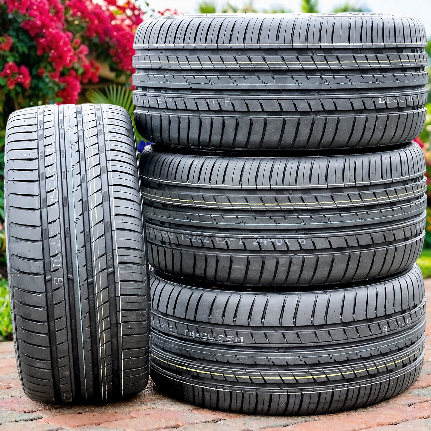 2 Tires Cosmo MuchoMacho 225/45R18 ZR 95Y XL A/S All Season High Performance