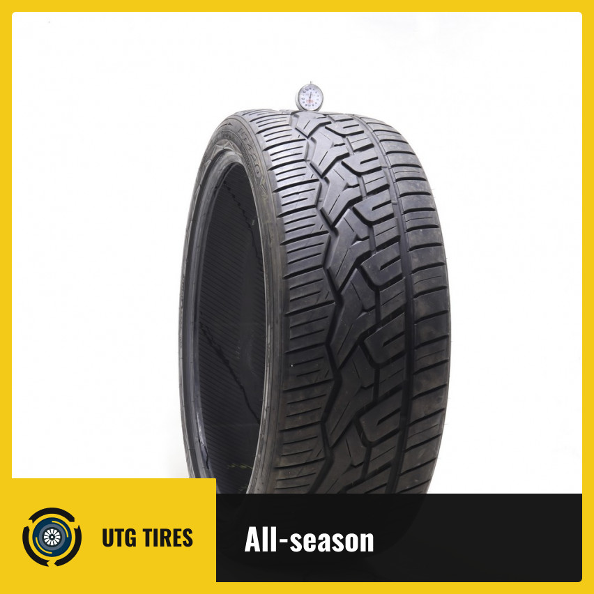 Used 285/35R24 Nitto NT420V 108V – 7.5/32