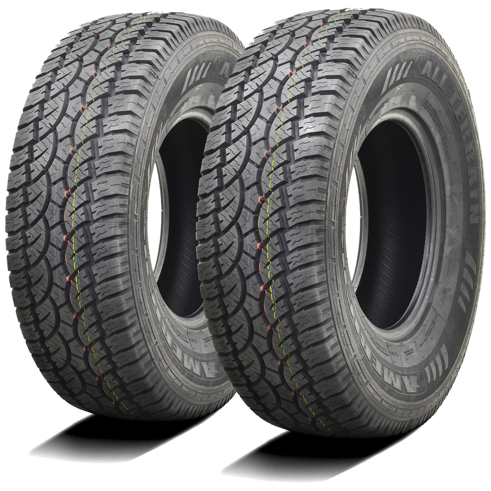 4 Americus All Terrain 235/75R15 104/101S C 6 Ply Light Truck Tires