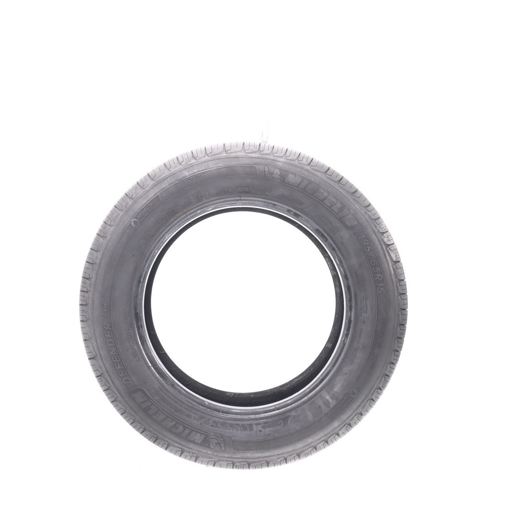 Set of (4) Used 195/65R15 Michelin Defender T+H 91H – 9.5/32