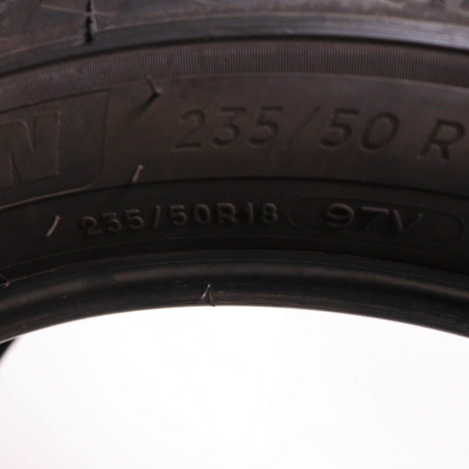 Set of 2 Used 235/50R18 Michelin CrossClimate 2 – 97V – 8-9/32 No Repairs