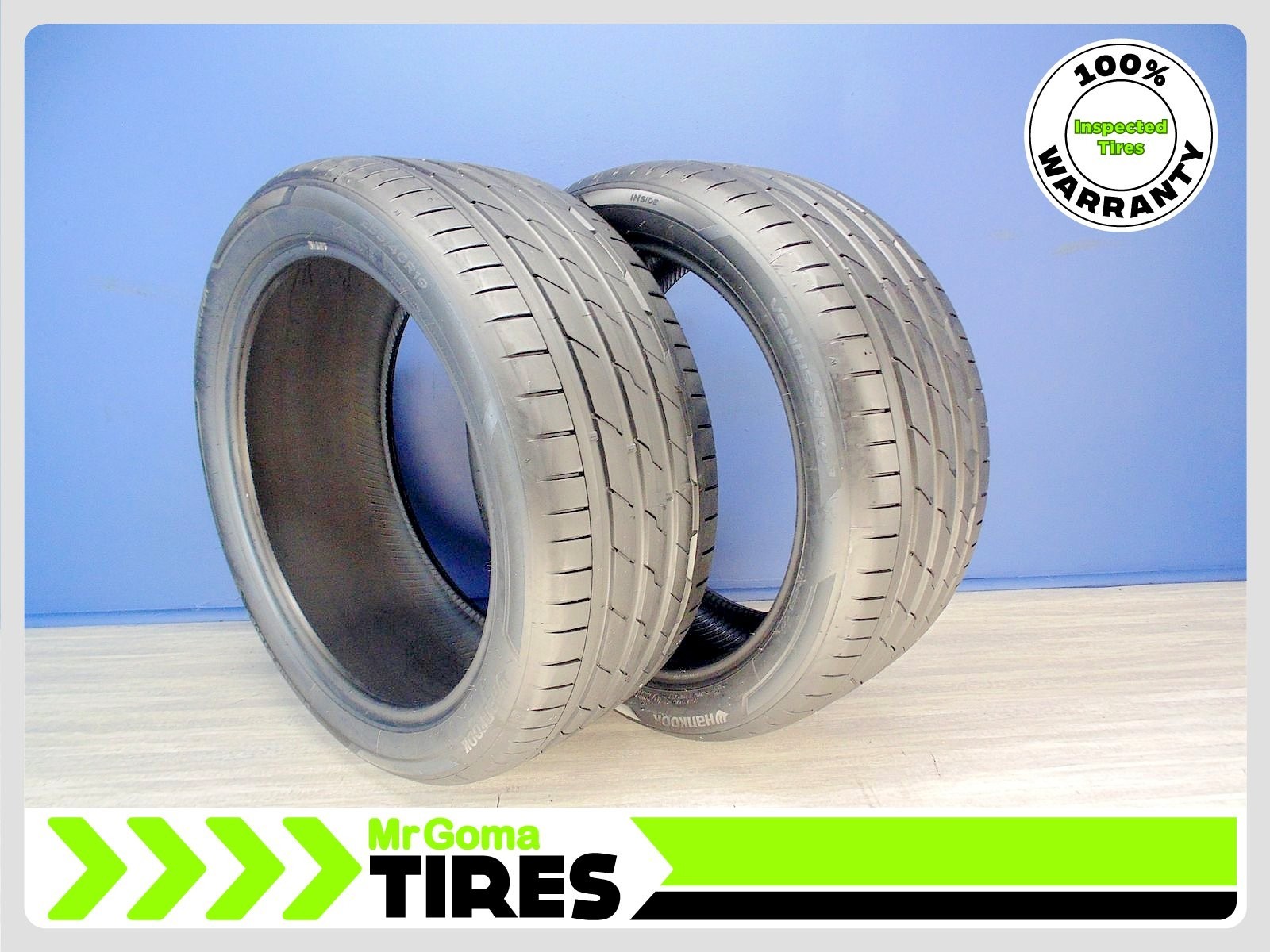 2 HANKOOK VENTUS S1 EVO3 XL 255/40R19 USED TIRES 7.3/32 TREAD 100Y 2554019