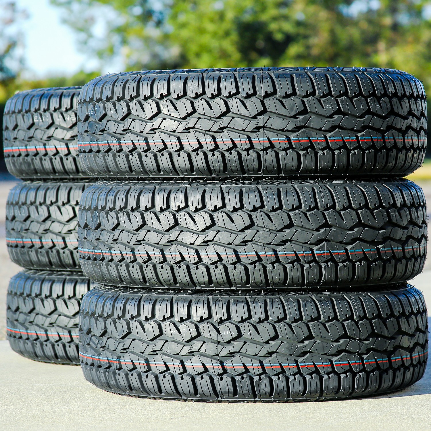 4 Tires Armstrong Tru-Trac AT LT 31X10.50R15 Load C 6 Ply A/T All Terrain