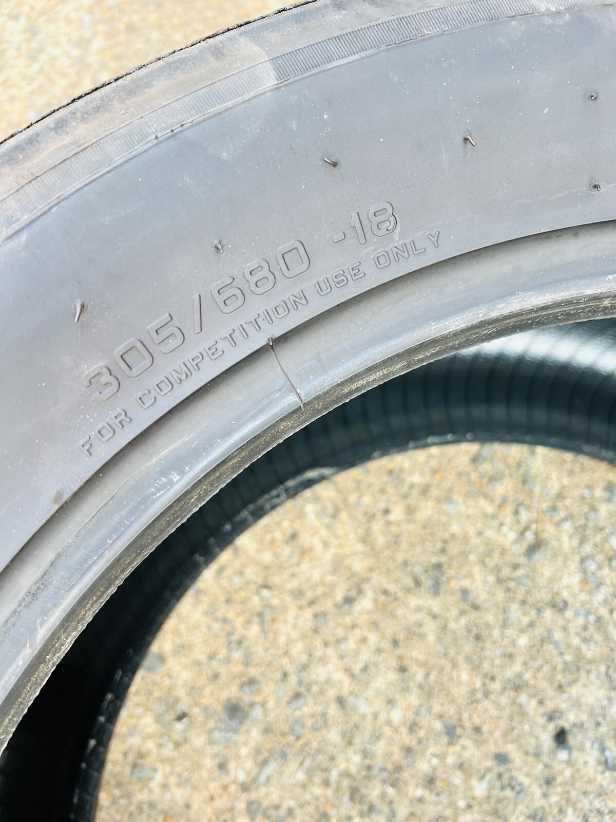 PIRELLI RACING TIRE REAR PORSCHE GT4 305/680-18 TIRE NICE TIRE ONLY 1