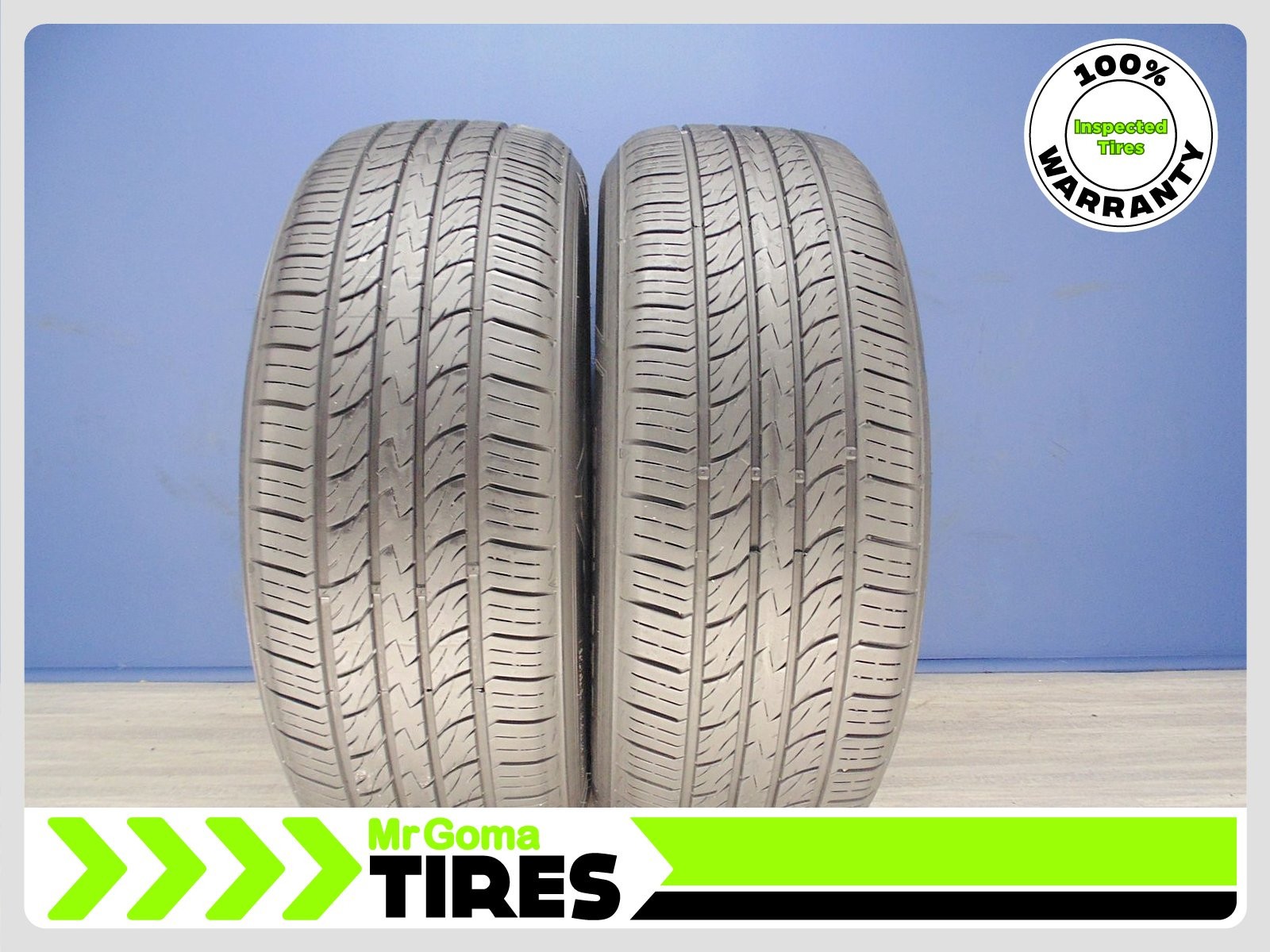 2 ARROYO ECO PRO A/S XL 255/60R18 USED TIRES 7.7/32 TREAD 255/60/18 104V 2556018