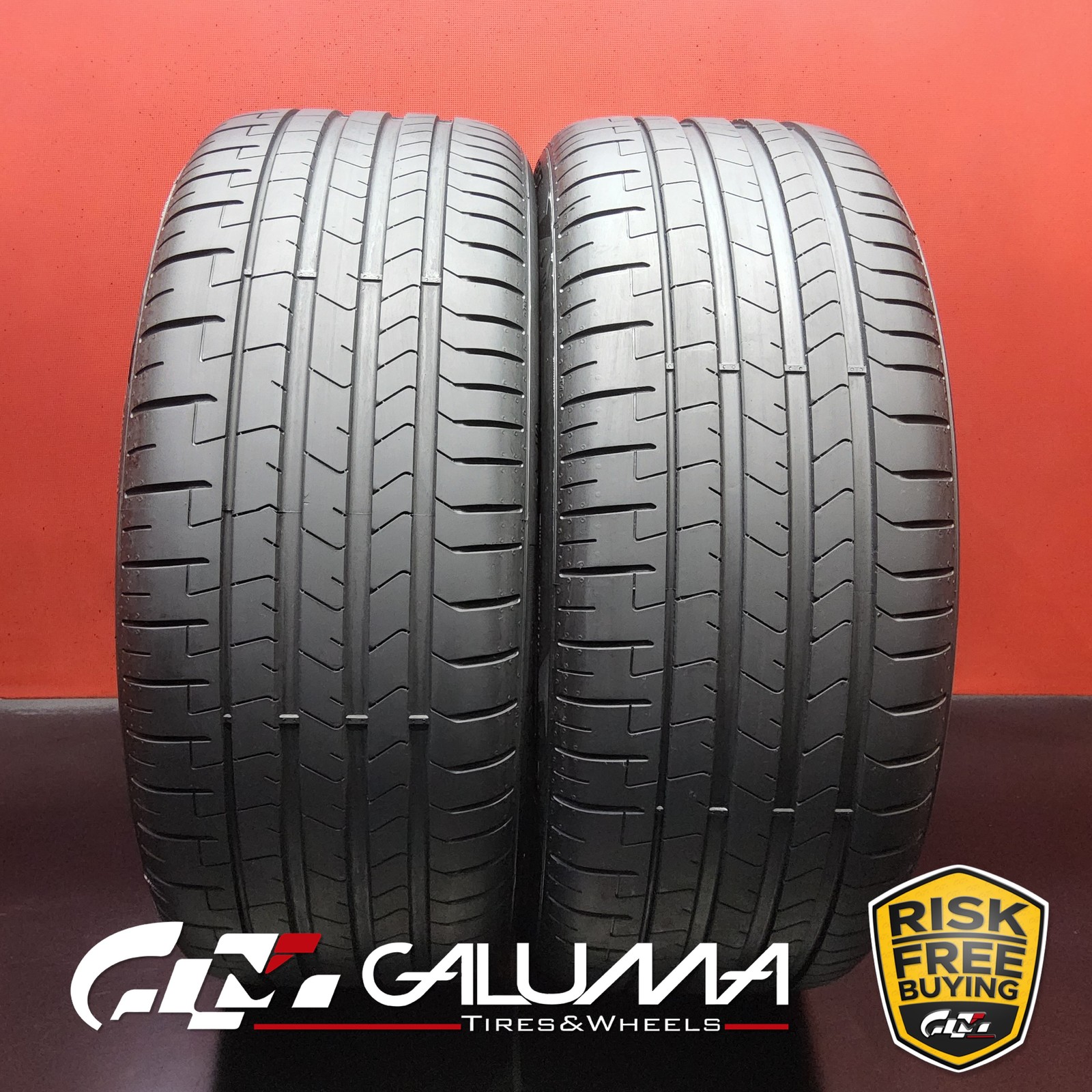 Set of 2 Tires LikeNEW Pirelli P-Zero (PZ4) ★MO XL 245/40R20 No Repairs #95907