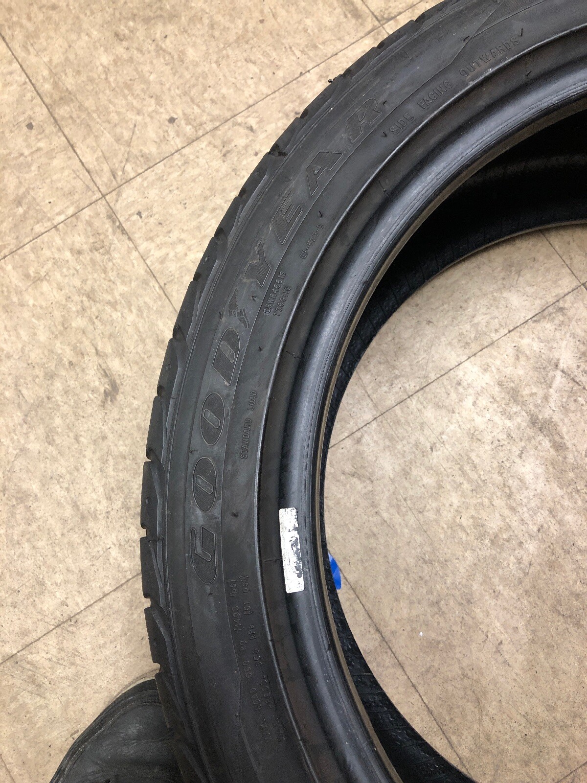 1 Goodyear Eagle Sports 245/40/18 2454018 245/40R18 6-6/32