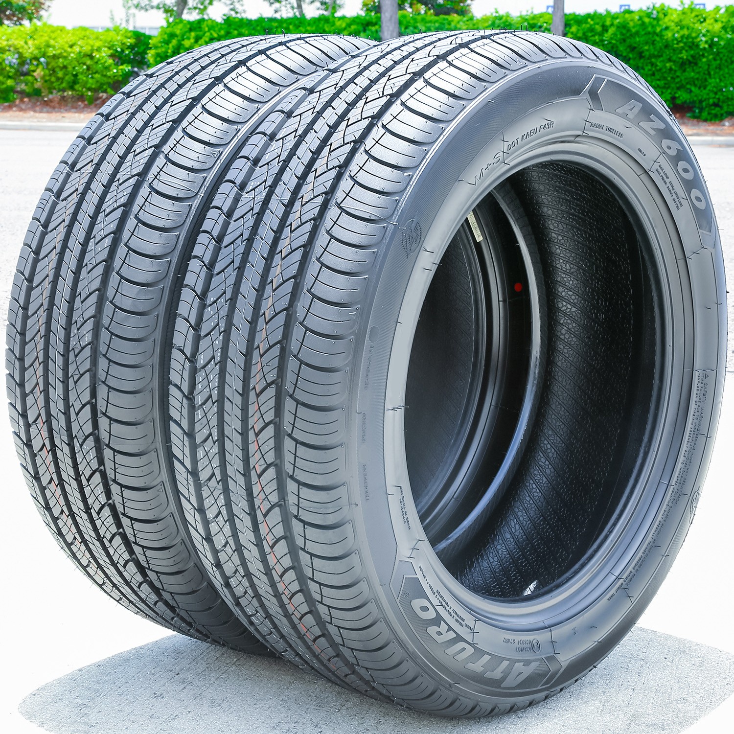 2 Tires Atturo AZ600 245/55R19 107H XL AS A/S All Season