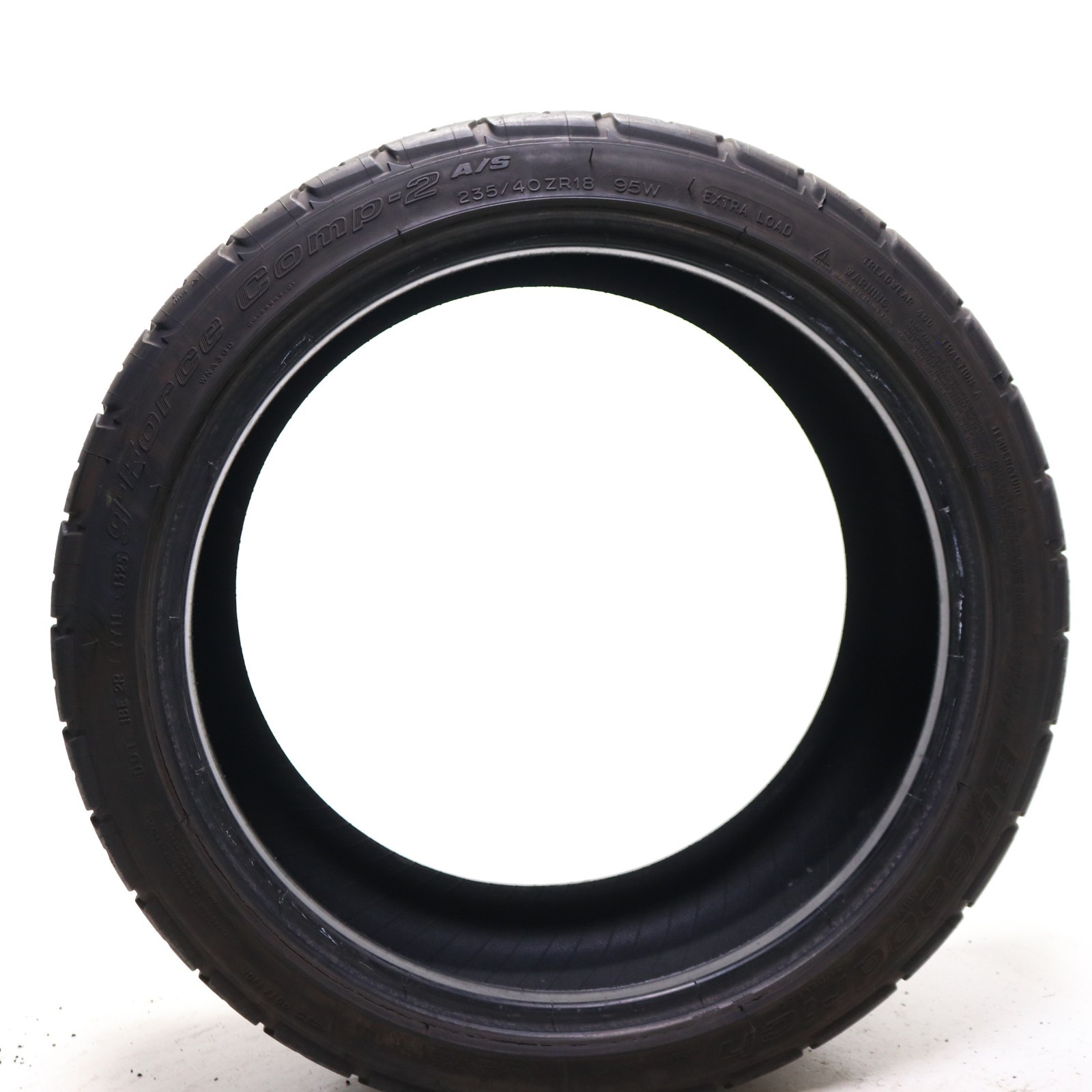 Set of 2 Used 235/40ZR18 BFGoodrich g-Force Comp-2 A/S Plus – 95W – 7-8/32
