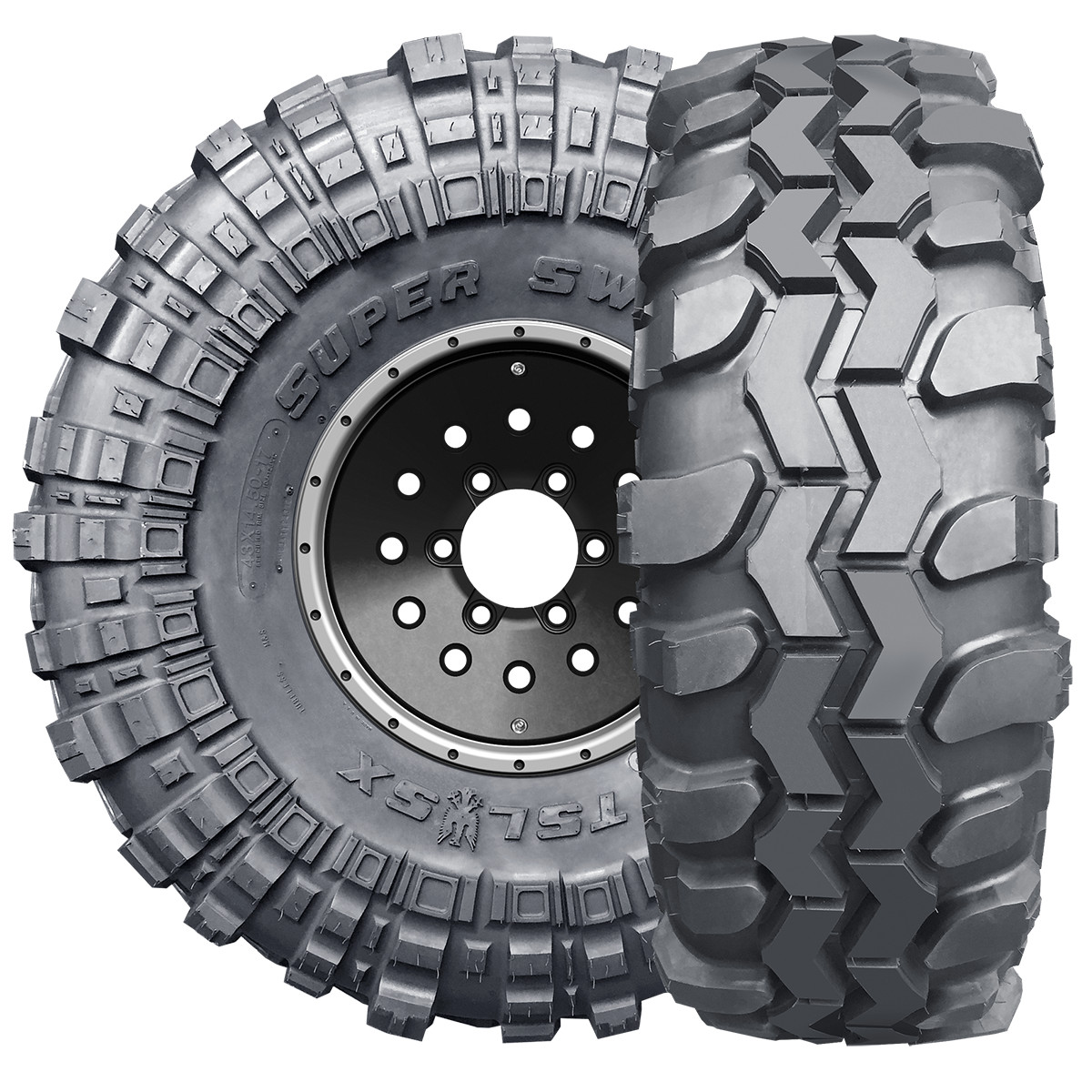 33X15.50X15C TSL SX Interco Super Swamper Tires – Single Tire